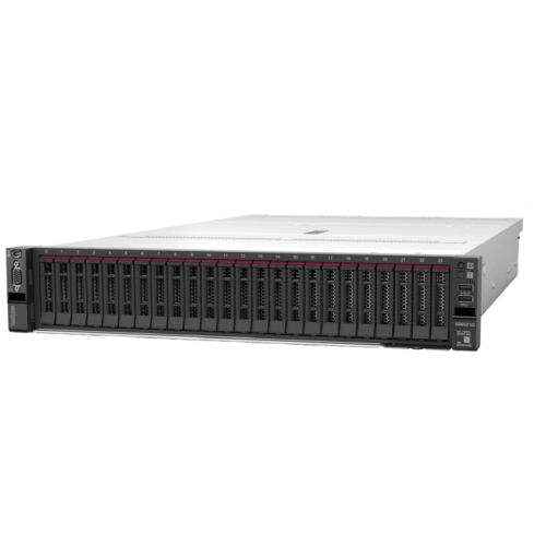 Сървър Lenovo ThinkSystem SR650 V2 Xeon Silver 4310 (12C 2.1GHz 18MB Cache/120W), 32GB (1x32GB, 3200MHz 2Rx4 RDIMM), 8 SAS/SATA, 9350-8i 2GB, 1x1100W Titanium, 5 Standard Fans, XCC Enterprise, Toolless V2 Rails