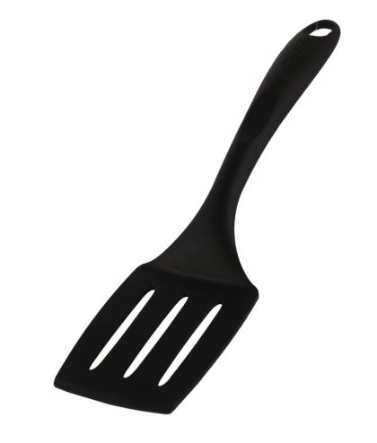 Шпатула Tefal 2743712, Bienvenue, Slotted spatula, Kitchen tool, With holes, Up to 220°C, Dishwasher safe, black