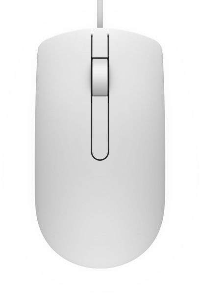 Мишка Dell MS116 Optical Mouse White