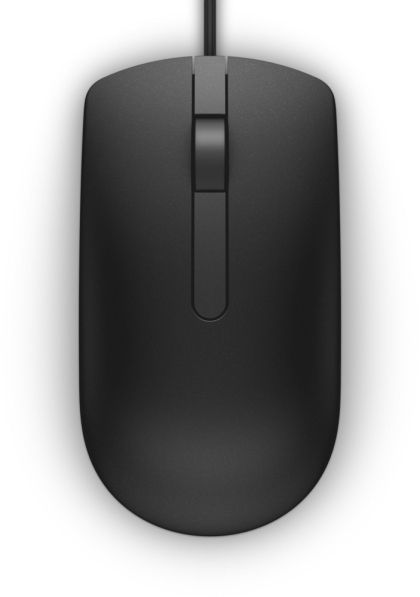 Мишка Dell MS116 Optical Mouse Black