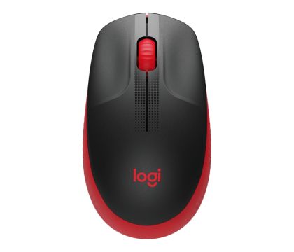 Мишка Logitech M190 Full-size wireless mouse - RED - 2.4GHZ - N/A - EMEA - M190