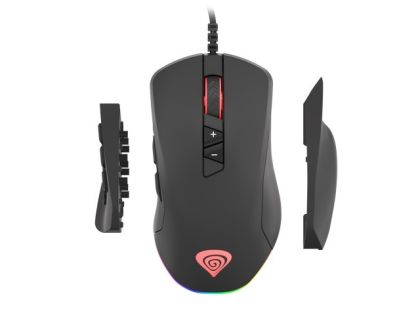 Мишка Genesis Gaming Mouse Xenon 770, 10 2000dpi, Illuminated Optical, Black