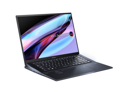 Лаптоп Asus Zenbook Pro 16X OLED UX7602ZM-OLED-ME951X, Intel i9-12900H 2.5 GHz (8-core/20-thread, 24MB cache, up to 5.0 GHz),  16" 4K (3840 x 2400) Touch, OLED 16:10 aspect ratio, LPDDR5 32G (ON BD), 2TB SSD, NVIDIA GeForce RTX 3060 6GB,Num Pad, Win 11 Pr