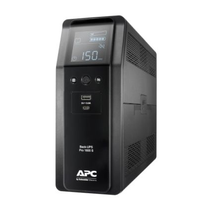 Непрекъсваем ТЗИ APC Back UPS Pro BR 1600VA, 230V, Sinewave, 8 Outlets, AVR, LCD interface