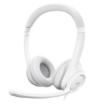 Слушалки Logitech H390 USB Computer Headset - OFF-WHITE - USB - N/A - EMEA-914