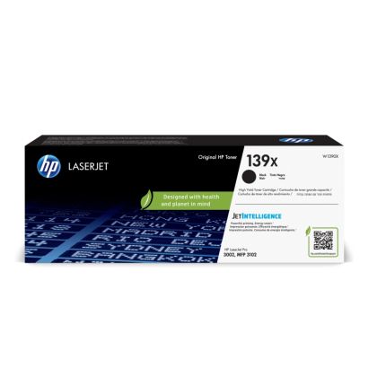 Консуматив HP 139X High Yield Black Original LaserJet Toner Cartridge