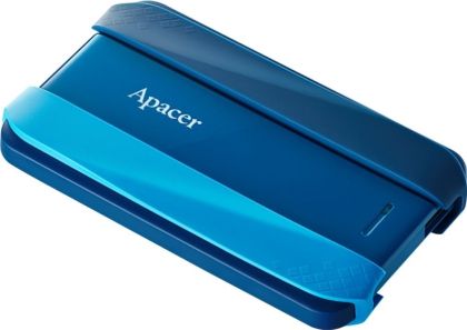 Твърд диск Apacer AC533, 2TB 2.5" SATA HDD USB 3.2 Portable Hard Drive Plastic / Rubber Vibrant blue