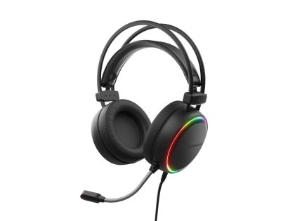 Слушалки Genesis Headset Neon 613 With Microphone RGB Illumination Black