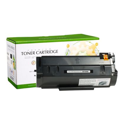 Тонер касета Static Control Black Lexmark 50F2H00 SUPER PREMIUM Съвместим консуматив, голям капацитет 5 000 стр.