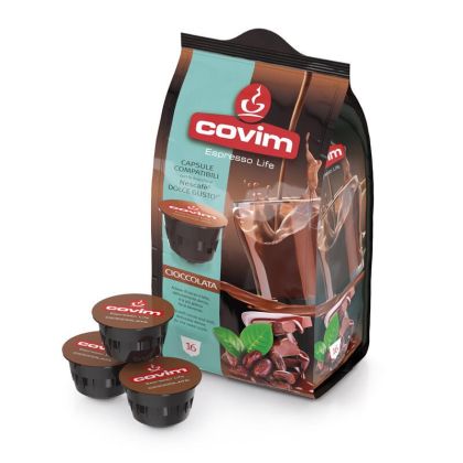 Кафе капсула Covim Cioccolata 16 бр., съвместими с Dolce Gusto