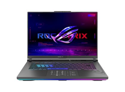 Лаптоп Asus ROG Strix G16 G614JU-N3136, Intel i7-13650HX 2.6 GHz , 16" FHD+ 16:10 (1920 x 1200, WUXGA) 165HZ,16GB DDR5 4800MHz (2x8GB), 512GB PCIe4. RTX4050  6GB GDDR6 , Wi-Fi 6E(802.11ax) , Backlit Chiclet Keyboard 4-Zone RGB, NO OS, Eclipse Gray