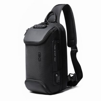 Чанта BANGE Crossbody AIR-X Onyx Black 9 джоба, 12“, 8 l