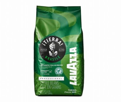 Кафе Lavazza iTierra! Brasile Intense, на зърна, 1 kg