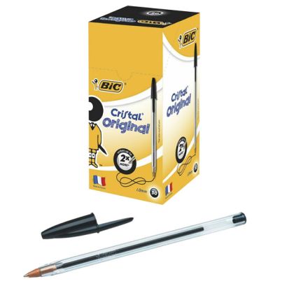 Химикалка Bic Cristal Medium 0.4 mm Черна