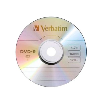 DVD-R Verbatim 16x 4.7 GB шпиндел 50 бр.