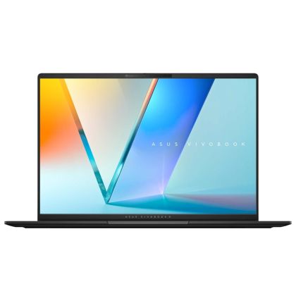 Лаптоп Asus Vivobook S M5606WA-MX075,AMD Ryzen AI 9 365 2.0GHz (34MB Cache, up to 5.0GHz,) ,16 " OLED (3200 x 2000 ) 16:10,24GB LPDDR5X (on BD),1TB SSD,Backlit Chiclet Keyboard 1-Zone RGB with Num-key, NO OS, Neutral Black, AI PC