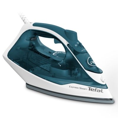 Ютия Tefal FV2839, Express Steam, light blue/green, 2400W, 40g/min, shot 185g/min, AD, water tank 270 ml, Ceramic soleplate