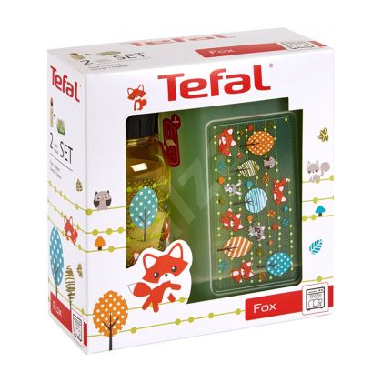 Кутия и бутилка Tefal Tritan Fox Комплект