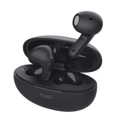 Слушалки TRUST Yavi Bluetooth ENC Earphones Black