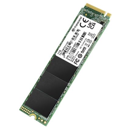 Твърд диск Transcend 1TB, M.2 2280, PCIe Gen3x4, NVMe, TLC, DRAM-less