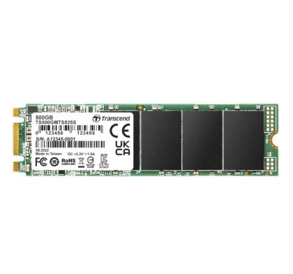 Твърд диск Transcend 500GB, M.2 2280 SSD, SATA3 B+M Key, TLC