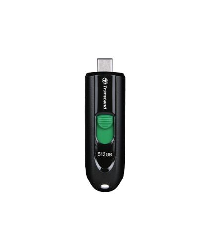 Памет Transcend 512GB, USB3.2, Pen Drive, Type-C, Capless, Black