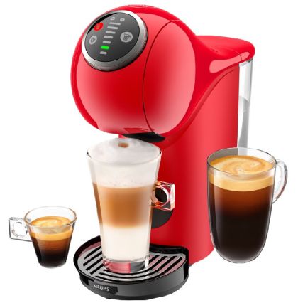 Кафемашина KRUPS® NESCAFE® Dolce Gusto® Genio S Plus Червен