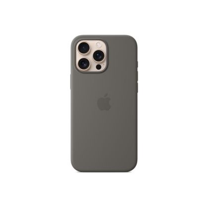 Калъф Apple iPhone 16 Pro Max Silicone Case with MagSafe - Stone Gray