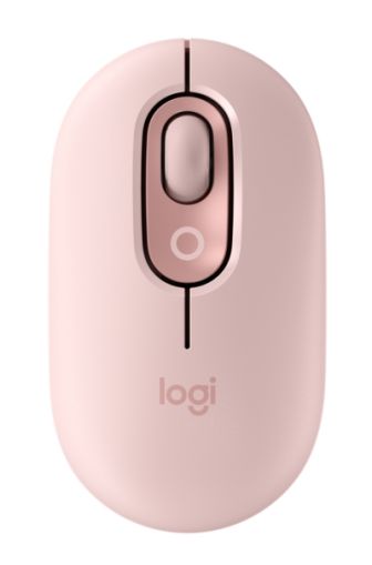 Мишка Logitech POP Mouse with emoji -  ROSE - BT - N/A - EMEA28i-935 - FY25,TERRA