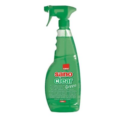 Почистващ препарат за прозорци Sano Clear Пулверизатор 1 L Green