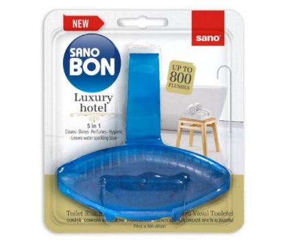 Ароматизатор за тоалетна SanoBon WC Блокче, 55 g, Luxury hotel