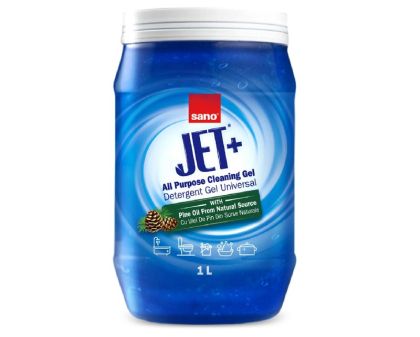 Почистващ препарат Sano Jet + Универсален, гел, с натурално масло от бор 1 kg