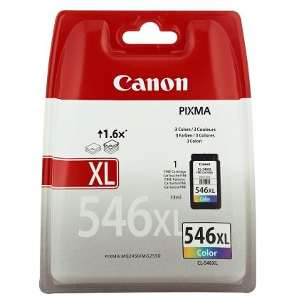 Консуматив Canon CL-546XL + Canon Plus Glossy II PP-201, 10x15 cm, 100 sheets