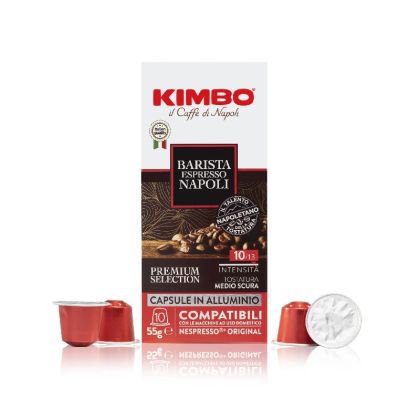 Кафе капсула Kimbo Barista Espresso Napoli 10 бр., съвместими с Nespresso