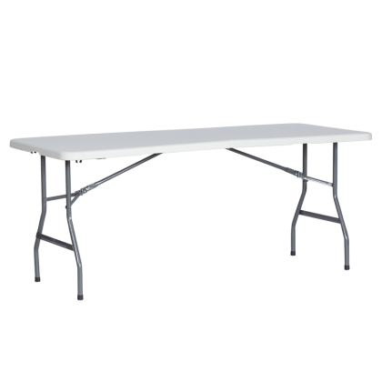 Сгъваемa кетъринг маса Carmen 9937 - бяла