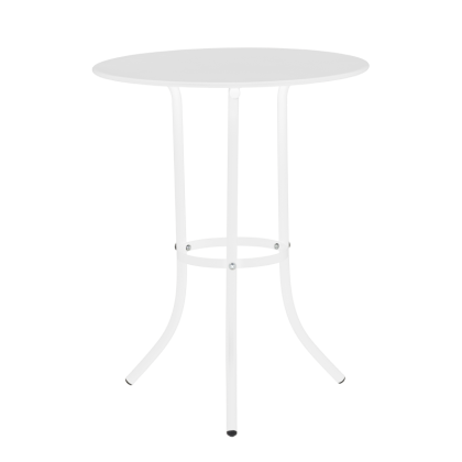 Метална градинска маса NIGER D 60 - бяла