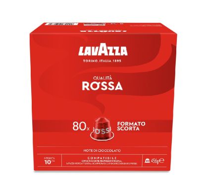Кафе капсула Lavazza Qualita Rossa 80 бр., съвместими с Nespresso