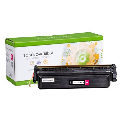 Тонер касета универсална Static Control Magenta HP no. 410X CF413X CRG-046HM SUPER PREMIUM Съвместим консуматив, голям капацитет 6 500 стр.