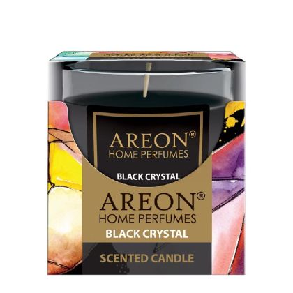 Ароматна свещ Ареон Черен Кристал 120 g