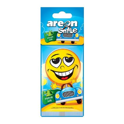 Ароматизатор за кола Ареон Smile Свеж Въздух, хартиен