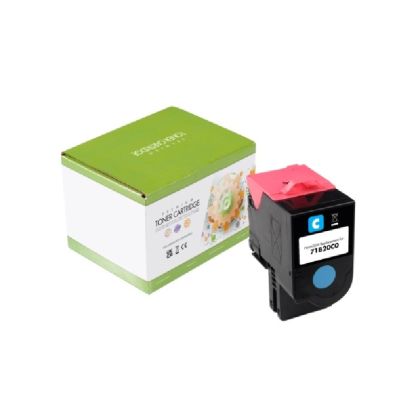 Тонер касета Static Control Cyan Lexmark 71B20C0 SUPER PREMIUM Съвместим консуматив, стандартен капацитет 2 300 стр.