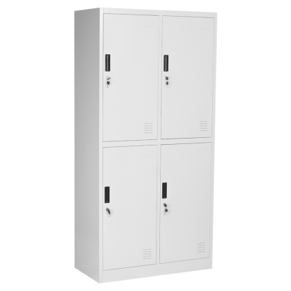 Метален шкаф Carmen CR-1251 J - сив