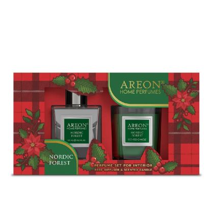 Подаръчен комплект Ареон Парфюм 150 ml + свещ 120 g Скандинавска Гора