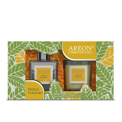 Подаръчен комплект Ареон Парфюм 150 ml + свещ 120 g Долче Виаджио