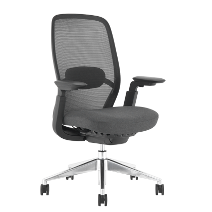 Ергономичен стол HORGEN - черен