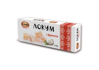 Локум Dr. Keskin, с фруктоза, 150 гр.