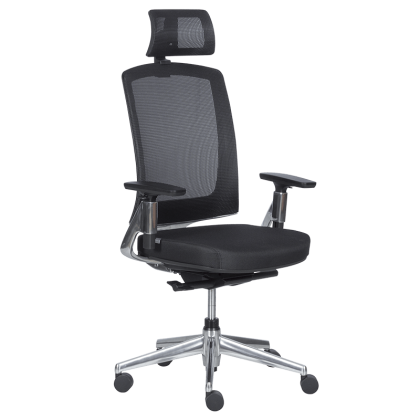 Ергономичен стол ALBI - черен