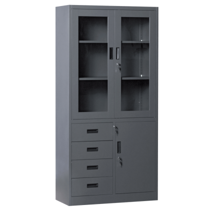 Метален шкаф Carmen CR-1278 E L SAND - графит