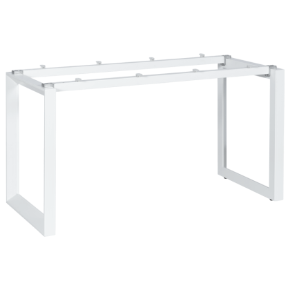 Метална рамка за бюро Carmen CR-1902 GR - бяла