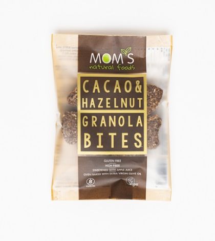 Гранола хапки лешник и какао Mom's, без глутен 40 гр.